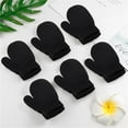thumbnail image 4 of NOGIS 12 Pairs Toddler Mittens Ages 1-6 Toddler Winter Gloves Kids Warm Knitted Gloves for Boys Girls Kids Supplies（Black）, 4 of 7