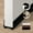 Black, variant on Door Draft Stopper: Double-Sided Lightweight Under Door Draft Stoppers for Bottom of Door - 39" Free-Cutting Under Door Gap Filler Bottom for Door Soundproofing, Noise Blocker (White, 2 Pieces)
