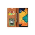thumbnail image 5 of Samsung Galaxy A20 / A30 Case, Premium PU Leather Cover TPU Bumper with Card Holder Kickstand Hidden Magnetic Shockproof Flip Wallet Case, 5 of 6