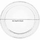 thumbnail image 5 of Microwave Oven Glass Plate Microwave Oven Glass Turntable Replacement Flat Bottom Glass Tray 24.5cm/9.6 Inch (Flat Bottom)-WELLNGS, 5 of 5
