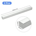 thumbnail image 2 of Unique Bargains Square Aluminum Flat Bar, 2 Pack 1' Thickness 1' Width 13' Length, 2 of 5