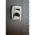 thumbnail image 3 of Anzzi L-Az026 Tempo Tub And Shower Trim Package - Nickel, 3 of 5