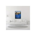 thumbnail image 2 of 14" x 19" Blue Fields by Thomas Stotts - Wall Art Print on Canvas Fabric White, 2 of 3
