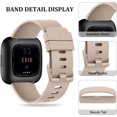 thumbnail image 3 of czcpp-Sport Bands Compatible with Fitbit Versa 2 Bands/Fitbit Versa Bands/Versa Lite/Versa SE, Classic Soft Sport Replacement Wristbands for Fitbit Versa 2 Smart Watch Women Men, 3 of 4