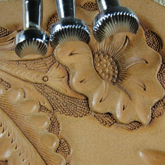 Leather Stamping Tools, Camouflage Stamps, Set of 3 Leather Stamping Tools, Craft Japan Leathercraft Tools