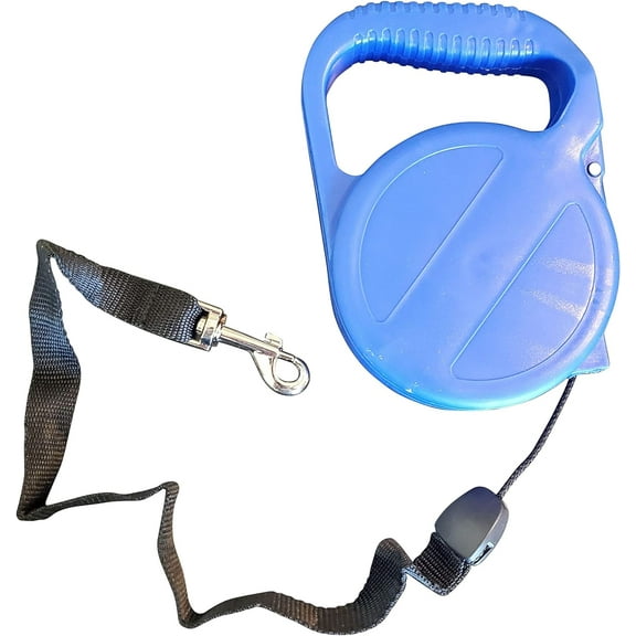 EZ Travel Collection Retractable Tangle Free Automatic Dog Leash (25 Foot Leash)