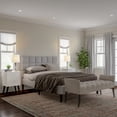 thumbnail image 6 of Lavish Home Set of 2 Table Lamps with Energy-Efficient LED Bulbs (Silver), 6 of 6