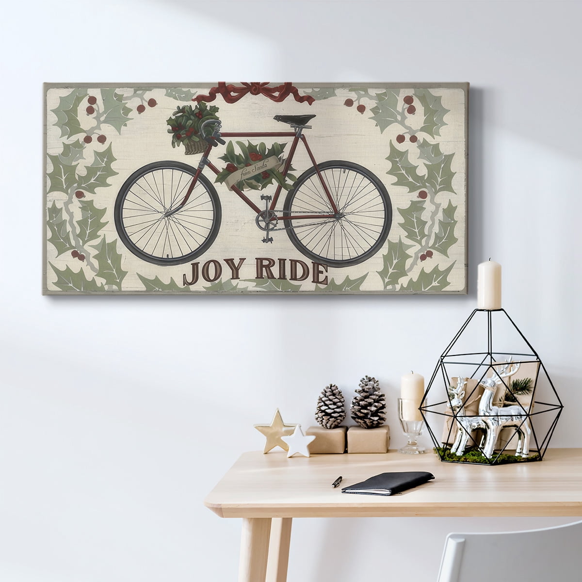 Joyride Santa Collection C- Gallery Wrapped Canvas