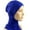 Blue, variant on Fashion Muslim Scarf Hat Cap Bone Bonnet Islamic Head Wear Neck Cover