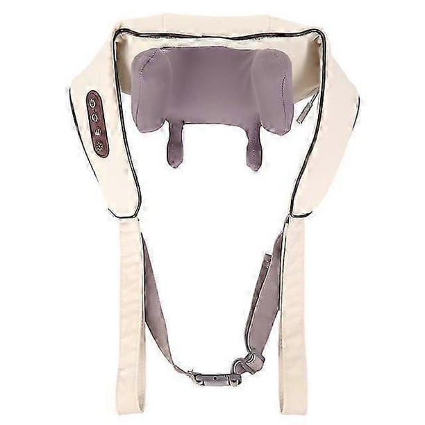 Electrical Neck Massagersador 5D Kneading Shiatsu Massagers Shawl Kneading Massagers Pillow U Shape for Neck Shoulder Pain Relief