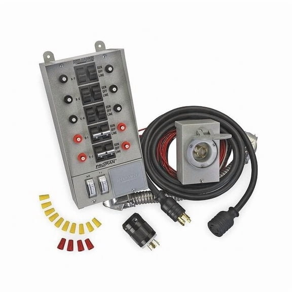 Reliance Controls Manual Transfer Switch,30A,125/250V 31410CRK