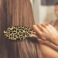 thumbnail image 4 of Abstract Glitter Texture Hair Brush, Aesthetic Soft Detangling Hairbrush, Fashion Design Cushion Comb for Women Men, Travel Paddle Brush for Wet Dry Hair, Gift for All Ages, 4 of 8