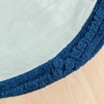 thumbnail image 6 of Pouf Ottoman Foot Rest – Plush Round All-in-one Foam Stool for Cozy Lounging, Floor Pouf & Chic Decor (Navy Blue), 6 of 17