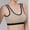 Coffee, variant on Elvqul Womens Bras Push Up High Impact Bra No Underwire Cotton Standard Straps Seamless Breathable Solid Sports Bra for Juniors 1 Piece