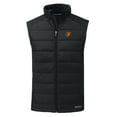 thumbnail image 2 of Men's Cutter & Buck Black Baltimore Orioles Evoke Hybrid Eco Softshell Recycled Full-Zip Vest, 2 of 3