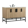 thumbnail image 3 of 48 inch single bathroom vanity in mango wood, 3 of 8
