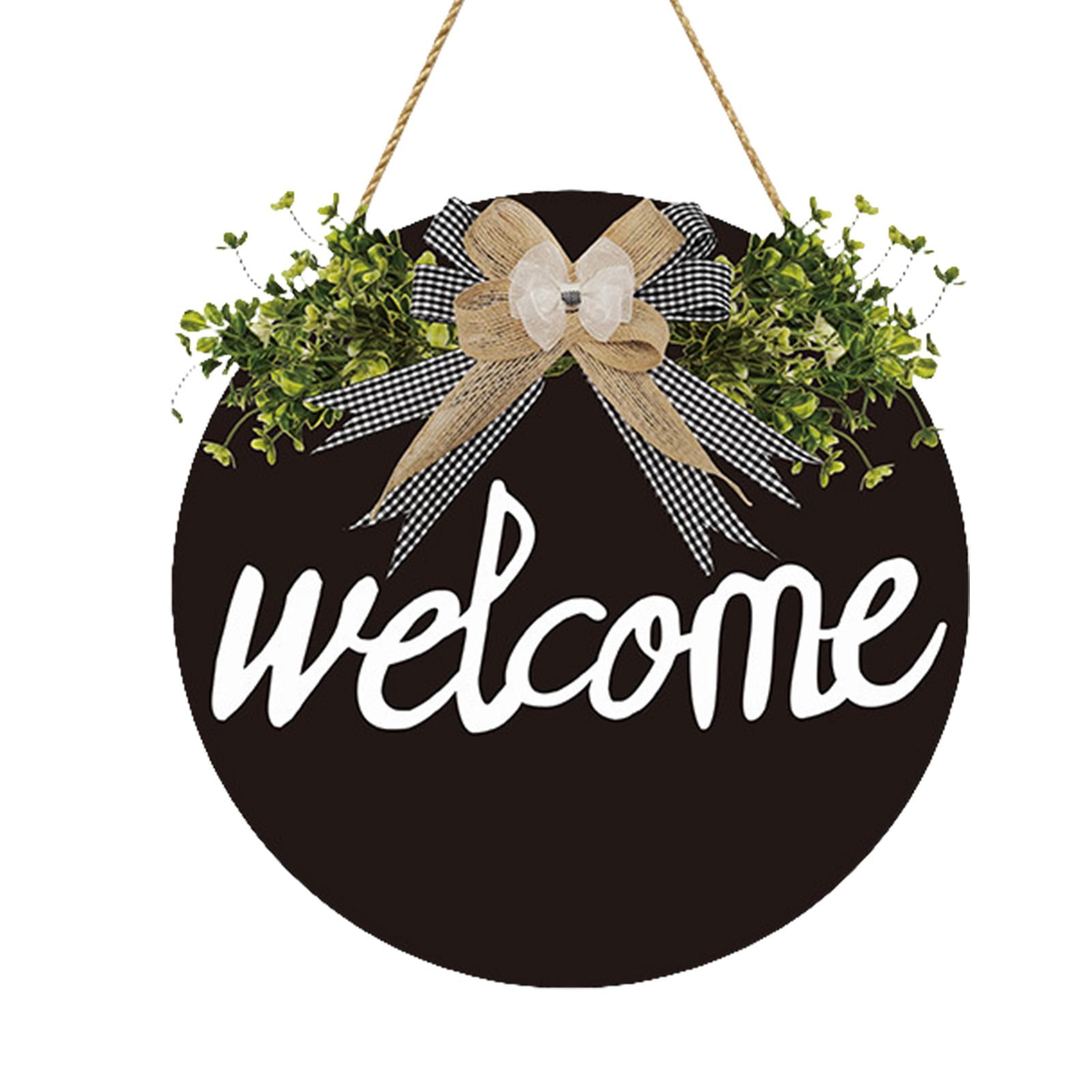 Sign for Front Door Interchangeable Seasonal Sign