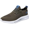 thumbnail image 5 of Frhoxug Men's Striped Running Shoes, Couple Mesh Breathable Sneakers For Outdoor Sports Tennis, 5 of 7
