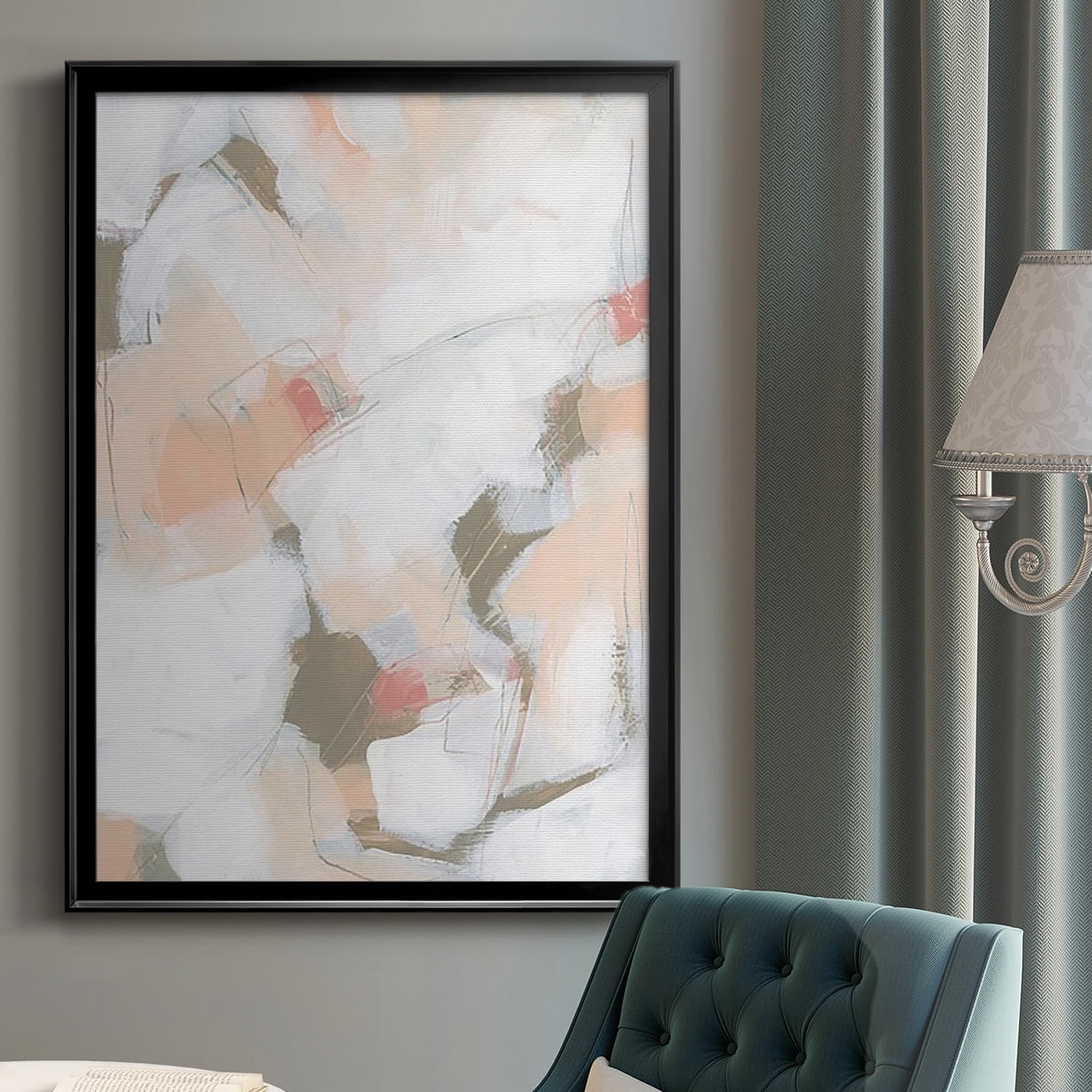 Sand Story II Premium Framed Print, in Gold, Black, or Silver - Ready to Hang