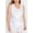 WHITE, variant on Women's Missy Scoop Neck Satin Camisole