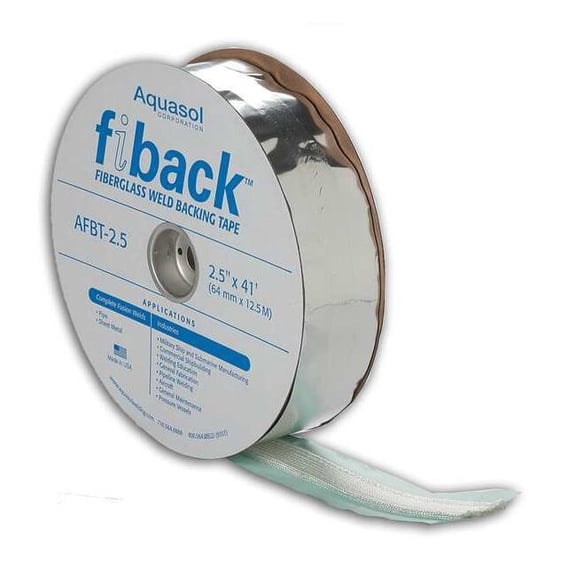 Aquasol Fiberglass Backing Tape,2.5 in W,41 ft L AFBT-2.5