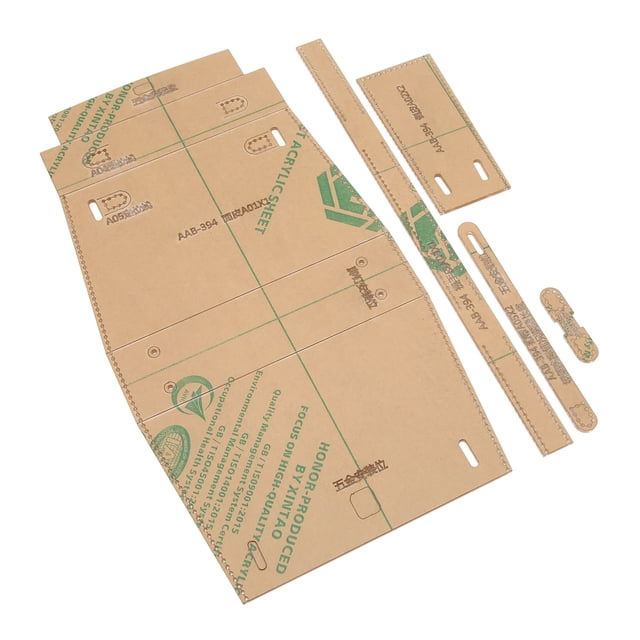 Acrylic Template, Shoulder Bag Pattern 5Pcs Acrylic Board For Handicrafts