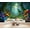 Glowing Mushroom Flowers, variant on Wallpaper Forest Glowing Lanterns Colorful Butterflies Magical Fantasy Peel and Stick Wall Murals 100"H x 144"W Removable PVC Wall Paper Self-Adhesive Wall Paintings Art Decor for Bedroom Living Room