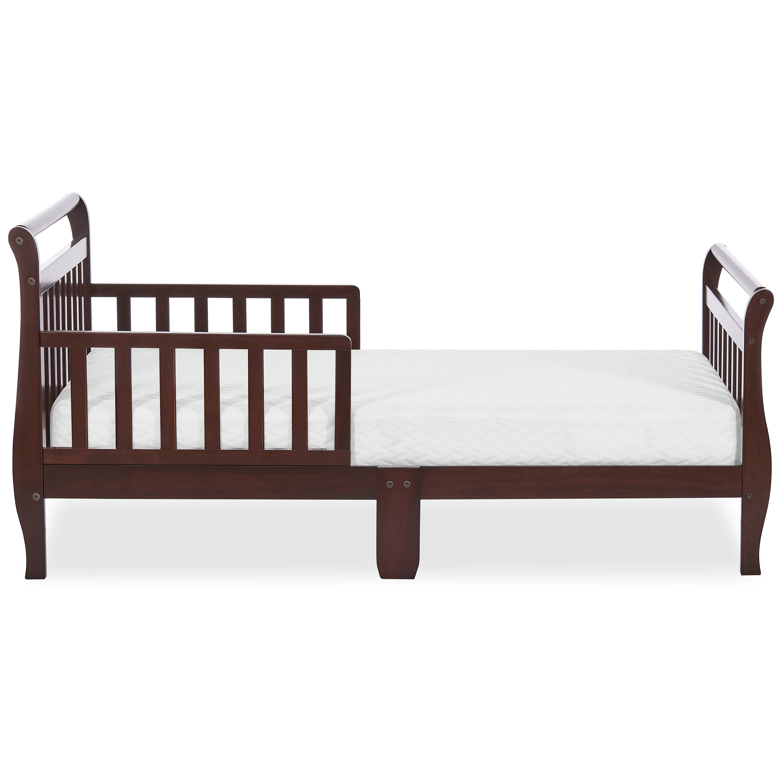 Dream On Me, Sleigh Toddler Bed, Cherry, Model #642-C