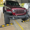thumbnail image 5 of Guardian Parking Stop, 3 Foot Long Rubber Curb with Mounting Holes, Black/Yellow, 5 of 10