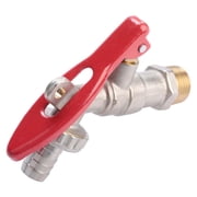 FitBest Brass 1/2 Thread Water Tap Lockable Faucet Home Outdoor Garden Tool