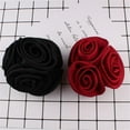 thumbnail image 6 of Travelwant Rose Hair Claw Clip Beautiful Chiffon Bow Hair Jaw Clip Large Flower Hair Clip for Women, 6 of 7