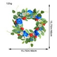 thumbnail image 3 of Chmadoxn Fourth of July Decorations United States Independence Day Simulation T Ulip Garland Door Hanging Decoration, 3 of 7