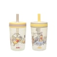 thumbnail image 2 of Zak Designs Disney Winnie the Pooh Kelso Toddler Tumblers 15oz 2-Pack Durable Plastic Sippy Cups With Leak-Proof Design is Perfect For Kids (Winnie the Pooh & Friends), 2 of 11