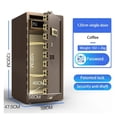 thumbnail image 2 of Stainless Steel Safe Box For Home And Office, Anti-theft Safe, Fingerprint, Password, Wall, Height 1.2m ,Portable Security Chest, 2 of 7