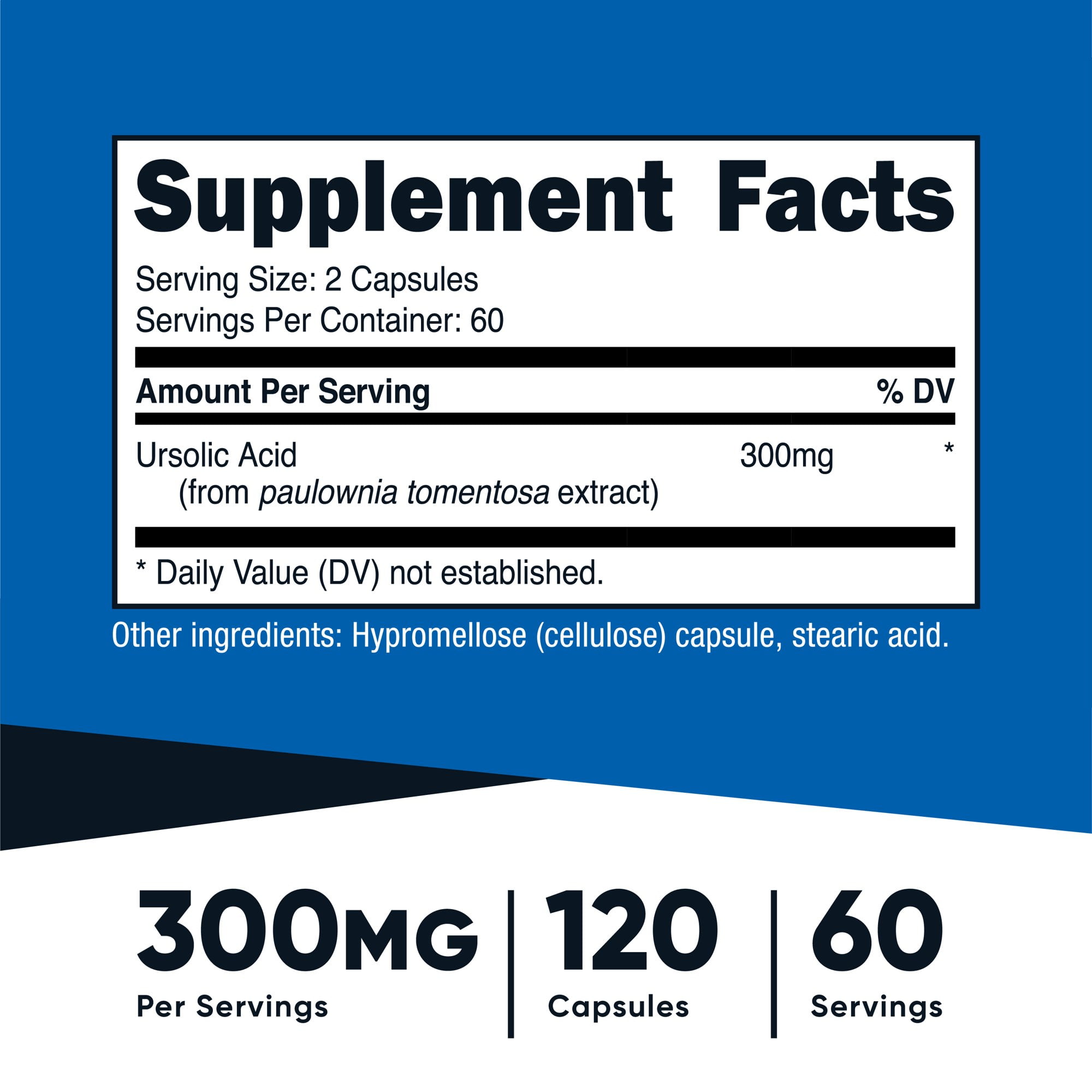 お得な3個セットNutricost Ursolic社ウルソール酸Ursolic Acid1粒あたり75mg配合サプリメント120粒×3本 お得な3個セット」Nutricost Ursolic社ウルソール酸⁄Ursolic Acid(1粒