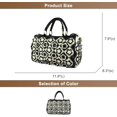 thumbnail image 6 of Crossbody Bag for Women Casual Shoulder Boston Bag Multicolor Floral Splicing Handbags Purse Fashion Tote Bag for Ladies, 6 of 7