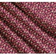 thumbnail image 3 of Soimoi Pink Cotton Voile Fabric Floral & Pomegranate Fruits Printed Craft Fabric by The Yard 56 Inch Wide, 3 of 7
