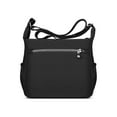 thumbnail image 4 of LAVA Women Crossbody Bags Waterproof Nylon Shoulder Purse Travel Messenger Bag Handbags Black, 4 of 11