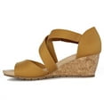 thumbnail image 3 of Bandolino Women's Gaccetta2 Sandals in Yellow, 6.5 US, 3 of 4