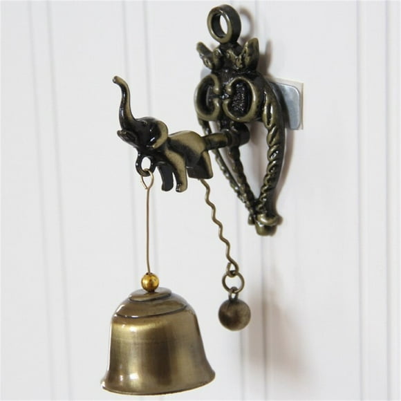 EGNMCR Wind Chimes for Outside Indoor And Outdoor Retro Horse Owl Shaped Bell Doorbell Hanging Door Bell Doorbell