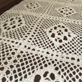 thumbnail image 3 of Retro Crochet Cotton Tablecloths Lace For Cabinet Cover Home Party Wedding, 3 of 3