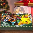 thumbnail image 4 of Caja De Calendario De Dibujos Animados De Figuras De Anime Caja de calendario de juguete de dibujos animados con figura de Pikachu de Navidad Caja ciega con calendario de 24 días (E), 4 of 8