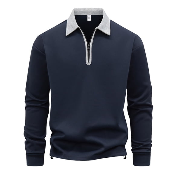 Mens Shirts Under $10 Men's Quilted Sweatshirt Fashion Lightweight Moisture Wicking Golf 1/4 Zip Shirt Fall Warm Casual Sweater