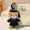 Dark brown-blue, variant on 6" Graduation Plush Teddy Bear with Cap & Gown, Class of 2026 Mini Soft Stuffed Toy for Graduation Gift and Backpack Decoration
