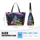 thumbnail image 4 of Disketp Colorful Mushroom Bolsa de Playa de Gran Capacidad, Bolso Impermeable y a Prueba de Arena para Mujer, Ideal para Playa, Piscina y Natación, 4 of 7