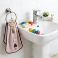 thumbnail image 7 of Yhmxh Easter Hand Towels Easter Bunny Decorative Towels for Bathroom 14" x 29" Cotton Bunny Carrot Bathroom Towel Decorative Dish Towels Embroidered Rabbit Soft for Bathroom Beach Kitchen Gift, 7 of 7