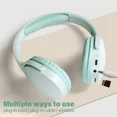 thumbnail image 5 of KNACK- Wireless Bluetooth Headphones Super Bass Foldable Stereo Earphones Mic Headsets, 5 of 6