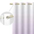 thumbnail image 3 of Nanqianyi Purple Ombre Blackout Curtains, Room Darkening Curtains with Grommet Thermal Insulated Window Drapes for Living Room, Bedroom, 42 X 96 Inch 2 Panels, 3 of 7