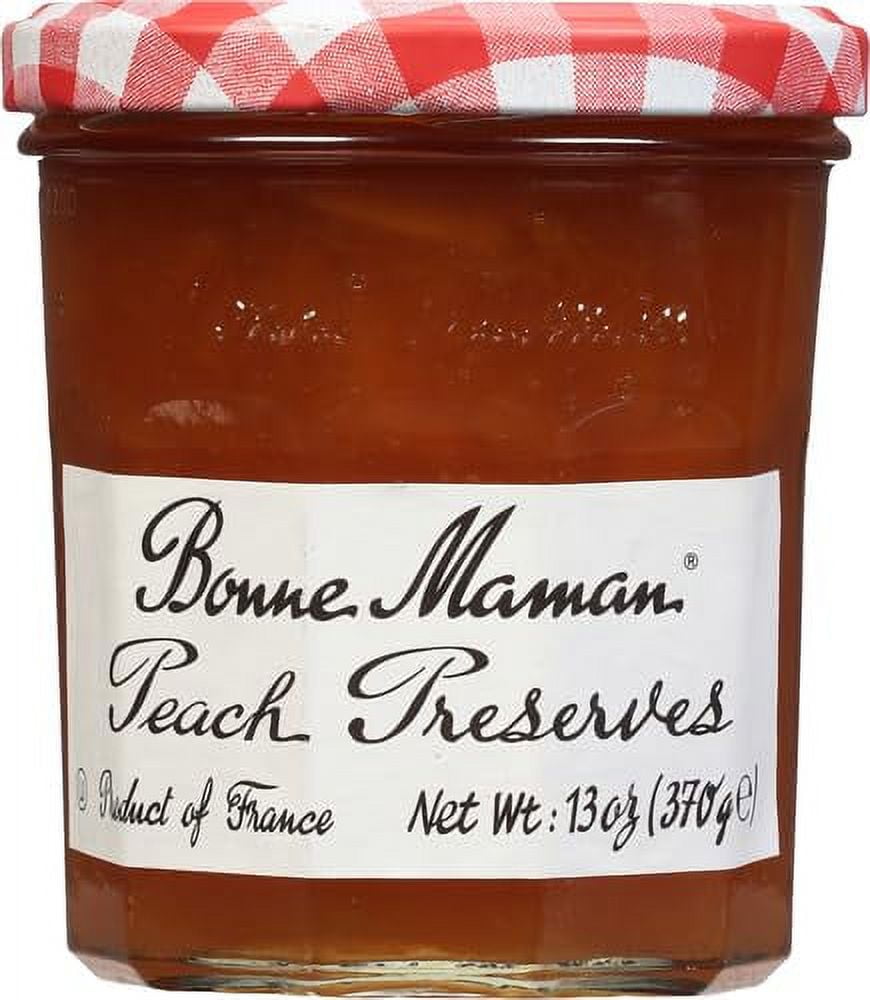 Bonne Maman Peach Preserves, 13 Oz (Pack of 6)