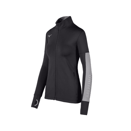 UPC: 0889961375811 | Mizuno Women s Alpha Quest Jacket Size Extra Extra Large Black-Shade (909I)